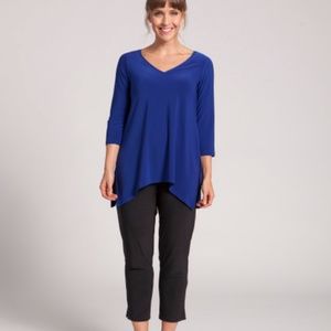 Sympli 22120R-2 Go To Wide-V 3/4 Sleeve Top